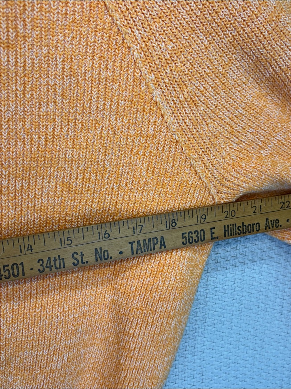 Free People Too Good Pullover Sweater Small Orange Zest Boho Spring Cottagecore - Picture 7 of 9